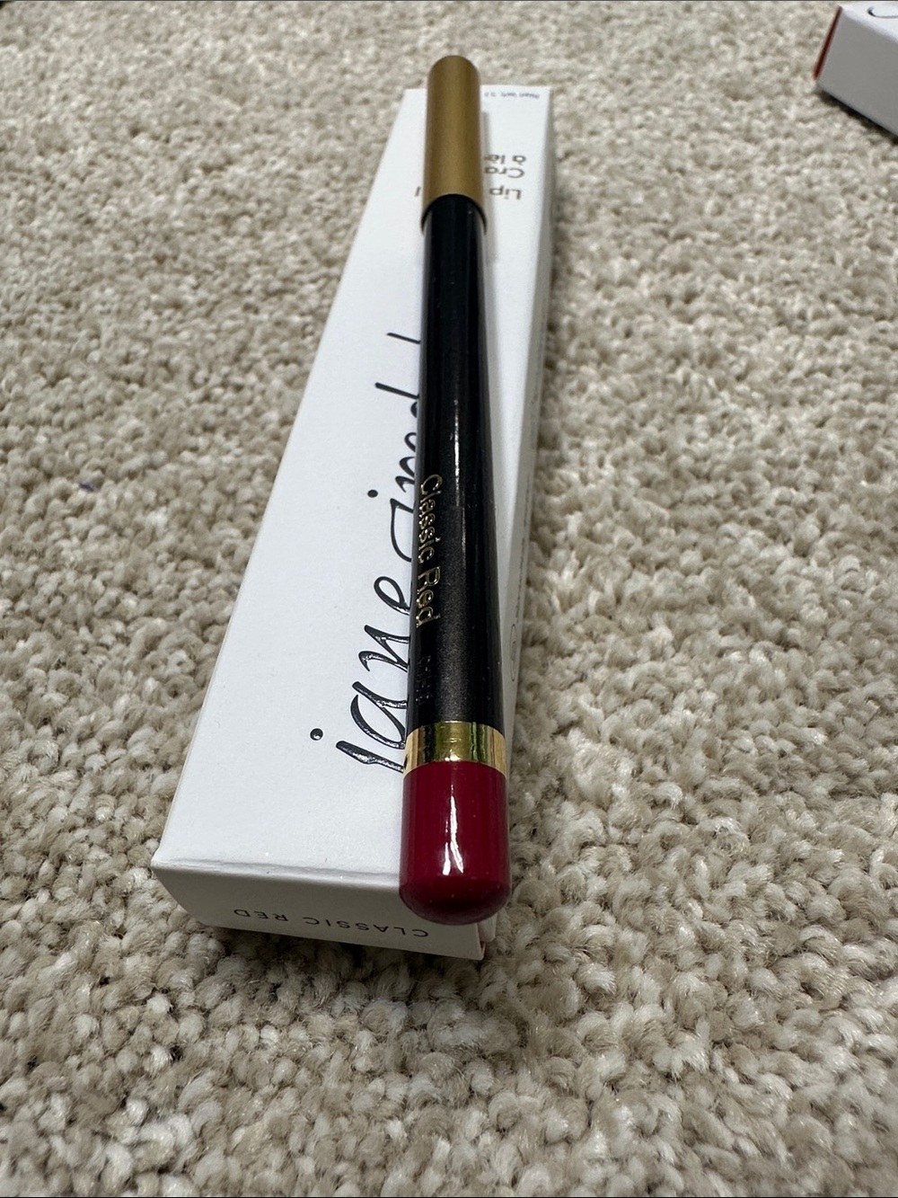 jane‎ iredale Lip Pencil Classic Red NIB